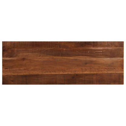 vidaXL Tischplatte 140x50x2,5 cm Rechteckig Altholz Massiv