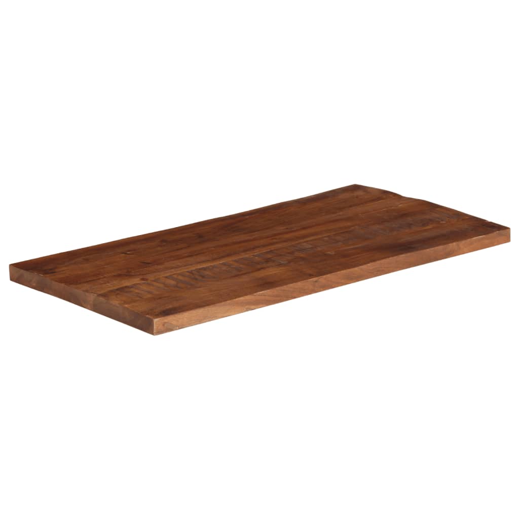 vidaXL Tischplatte 110x60x2,5 cm Rechteckig Altholz Massiv