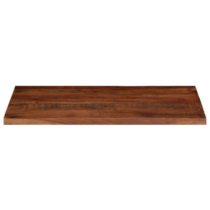 vidaXL Tischplatte 120x60x2,5 cm Rechteckig Altholz Massiv