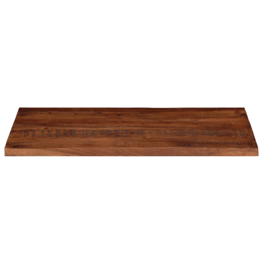 vidaXL Tischplatte 120x70x2,5 cm Rechteckig Altholz Massiv