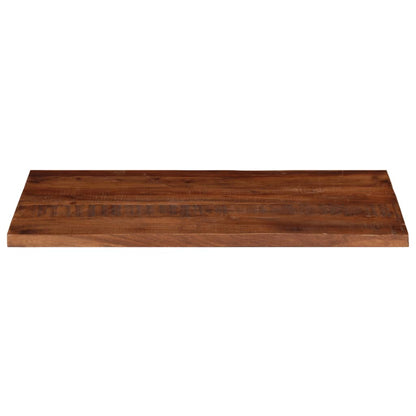 vidaXL Tischplatte 120x70x2,5 cm Rechteckig Altholz Massiv