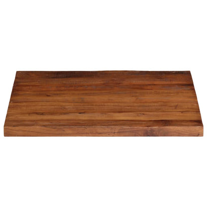 vidaXL Plateau de table 80x80x2,5 cm Carré Bois de récupération Massif