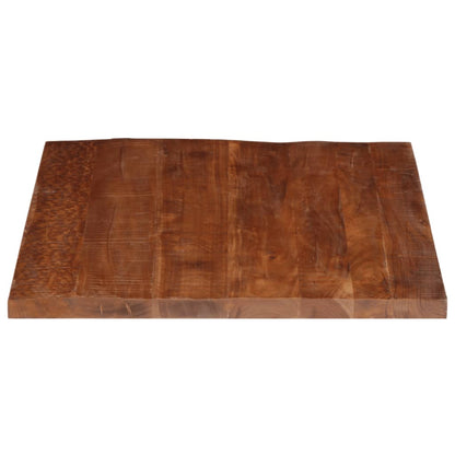vidaXL Tischplatte 100x80x2,5 cm Rechteckig Altholz Massiv