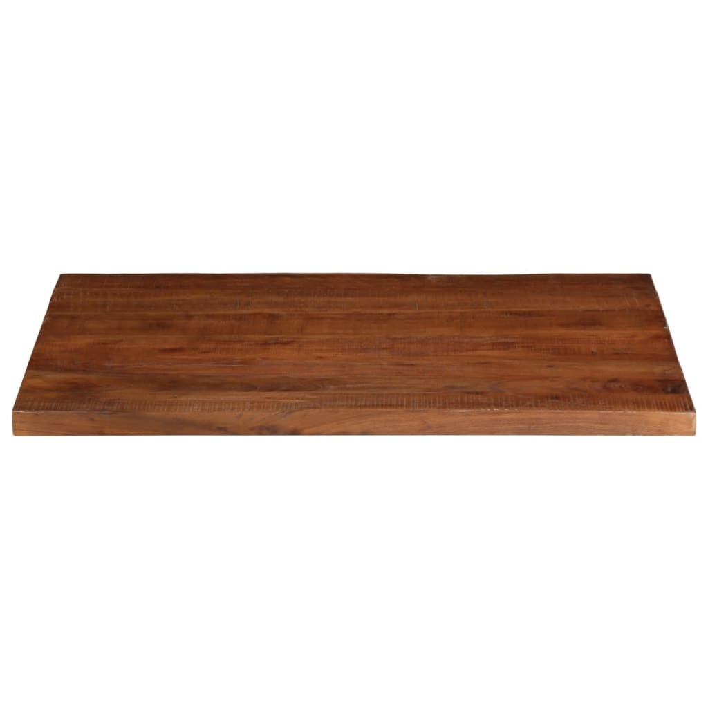 vidaXL Tischplatte 110x80x2,5 cm Rechteckig Altholz Massiv