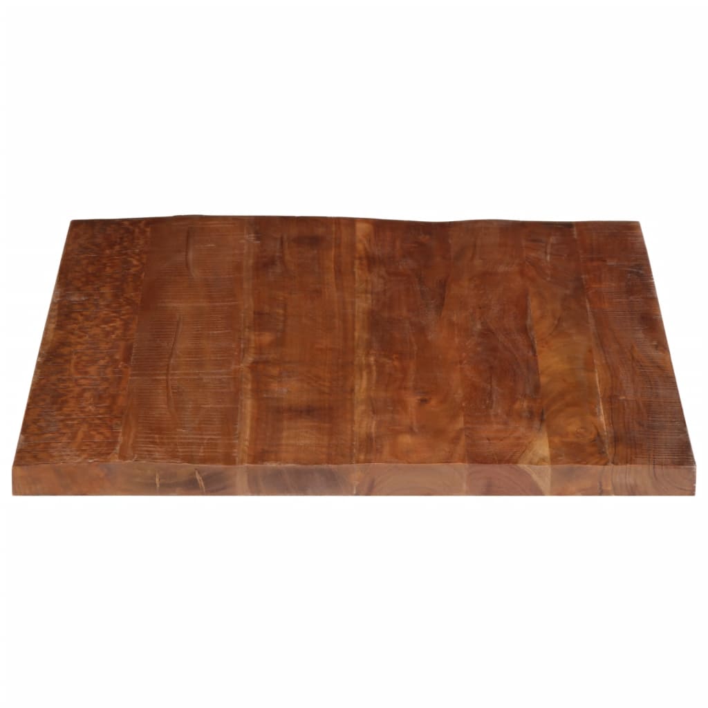 vidaXL Tischplatte 110x80x2,5 cm Rechteckig Altholz Massiv