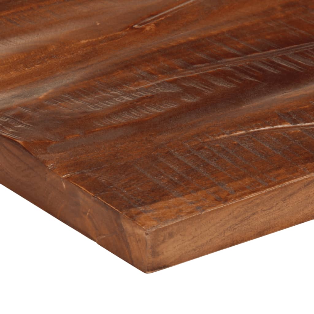 vidaXL Tischplatte 110x80x2,5 cm Rechteckig Altholz Massiv