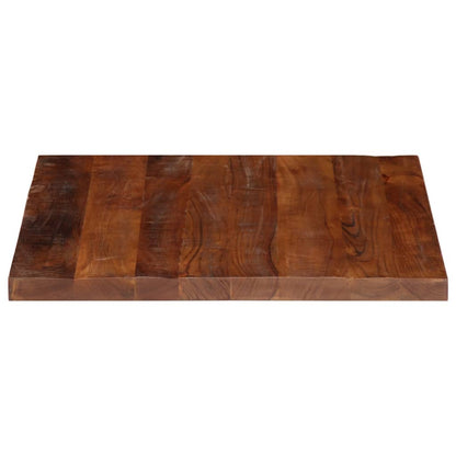 vidaXL Tischplatte 90x90x2,5 cm Quadratisch Altholz Massiv