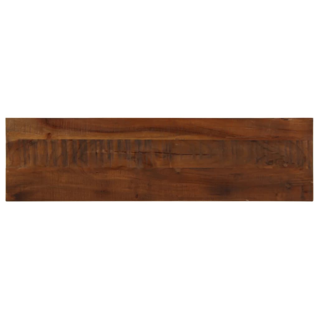 vidaXL Tischplatte 100x20x3,8 cm Rechteckig Altholz Massiv