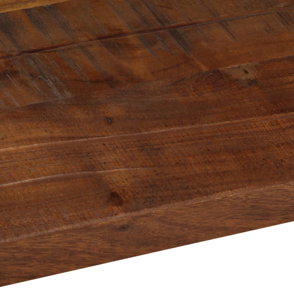 vidaXL Tischplatte 110x20x3,8 cm Rechteckig Altholz Massiv
