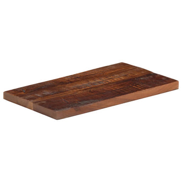 vidaXL Tischplatte 50x30x3,8 cm Rechteckig Altholz Massiv