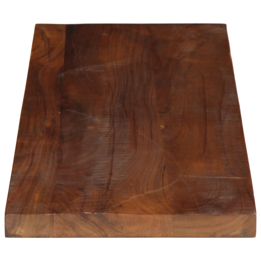 vidaXL Tischplatte 90x30x3,8 cm Rechteckig Altholz Massiv