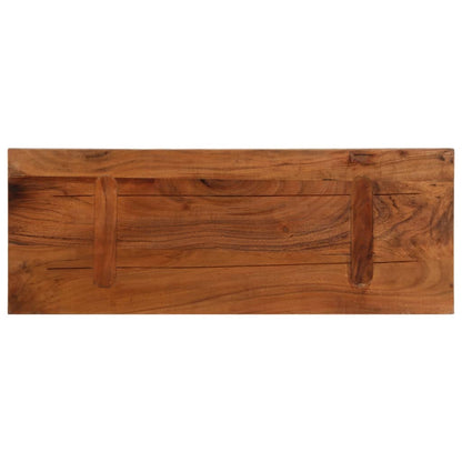 vidaXL Tischplatte 90x30x3,8 cm Rechteckig Altholz Massiv