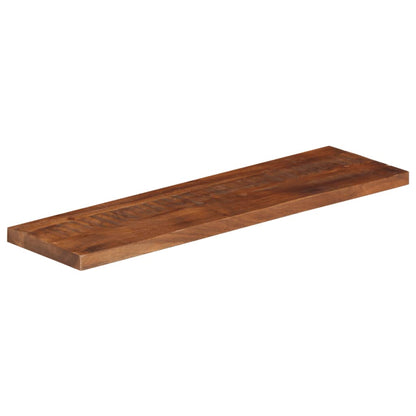 vidaXL Tischplatte 100x30x3,8 cm Rechteckig Altholz Massiv