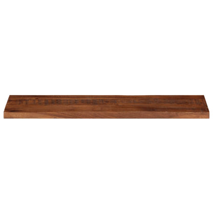 vidaXL Tischplatte 110x30x3,8 cm Rechteckig Altholz Massiv