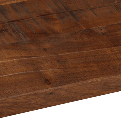 vidaXL Tischplatte 110x30x3,8 cm Rechteckig Altholz Massiv