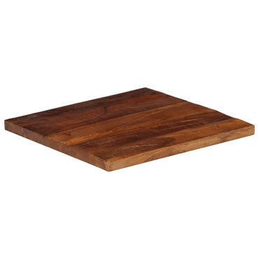 vidaXL Tischplatte 40x40x3,8 cm Quadratisch Altholz Massiv