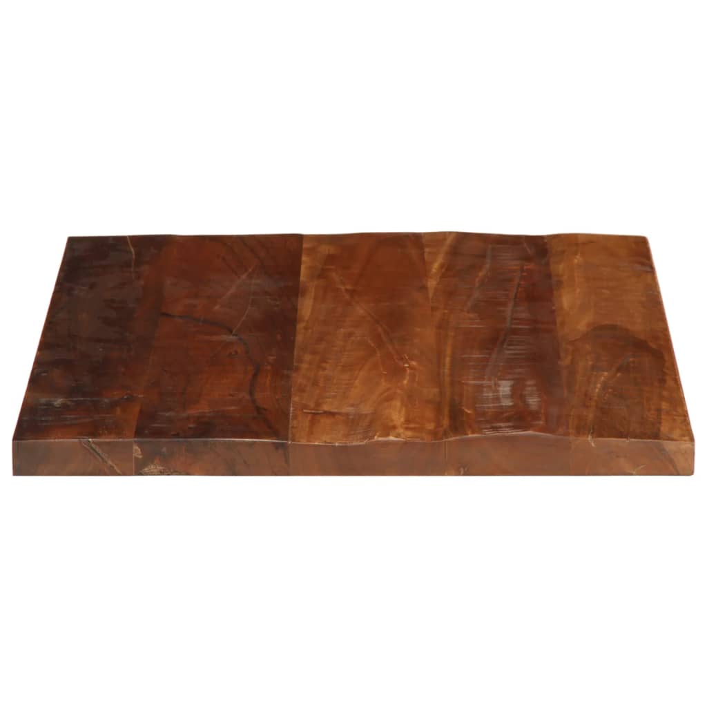 vidaXL Tischplatte 40x40x3,8 cm Quadratisch Altholz Massiv
