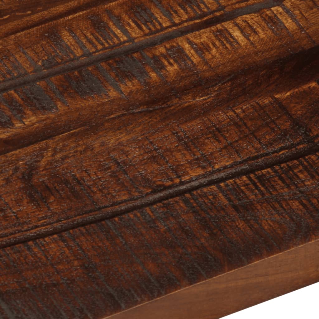 vidaXL Tischplatte 60x40x3,8 cm Rechteckig Altholz Massiv