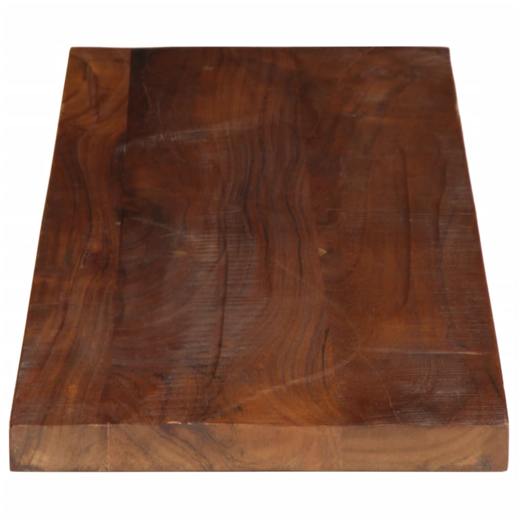 vidaXL Tischplatte 90x40x3,8 cm Rechteckig Altholz Massiv
