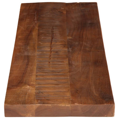vidaXL Tischplatte 100x40x3,8 cm Rechteckig Altholz Massiv