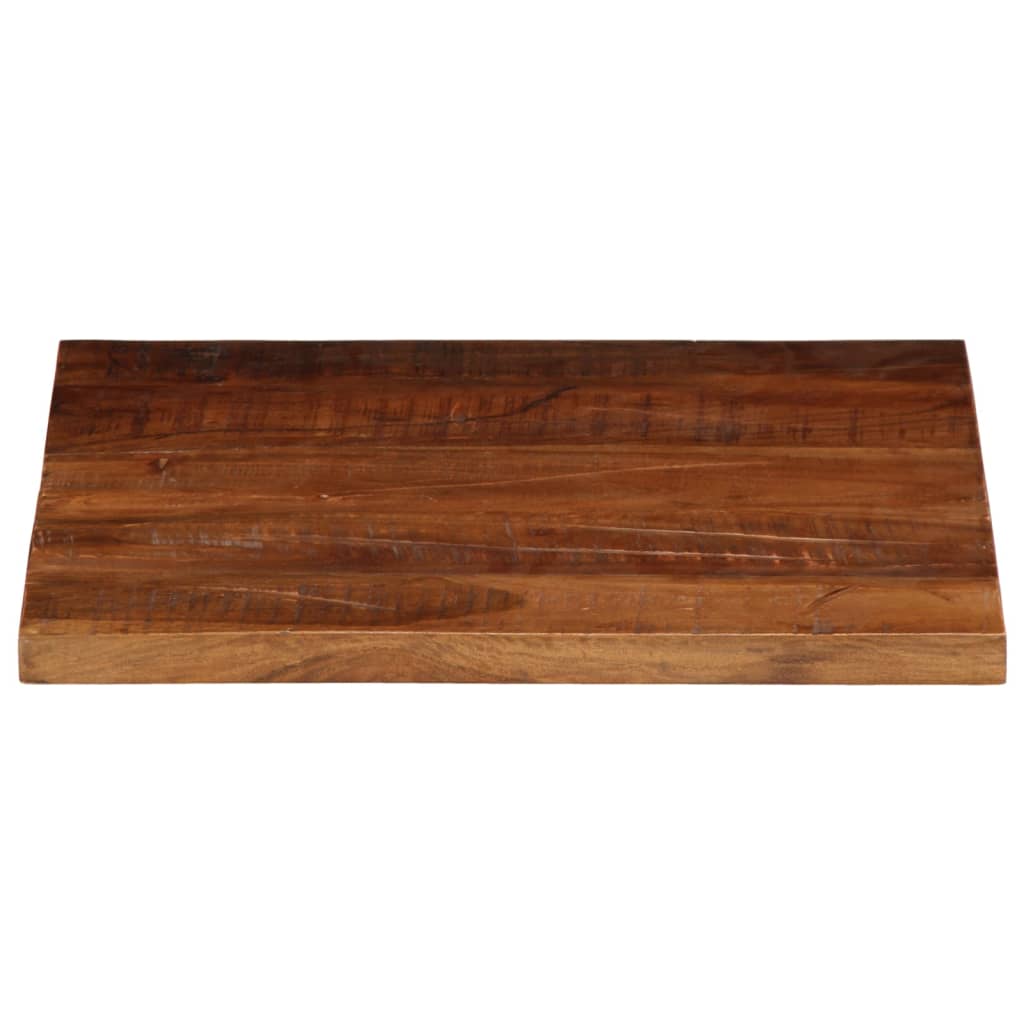 vidaXL Tischplatte 50x50x3,8 cm Quadratisch Altholz Massiv