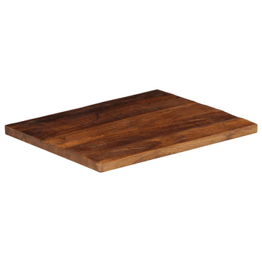 vidaXL Tischplatte 60x50x3,8 cm Rechteckig Altholz Massiv