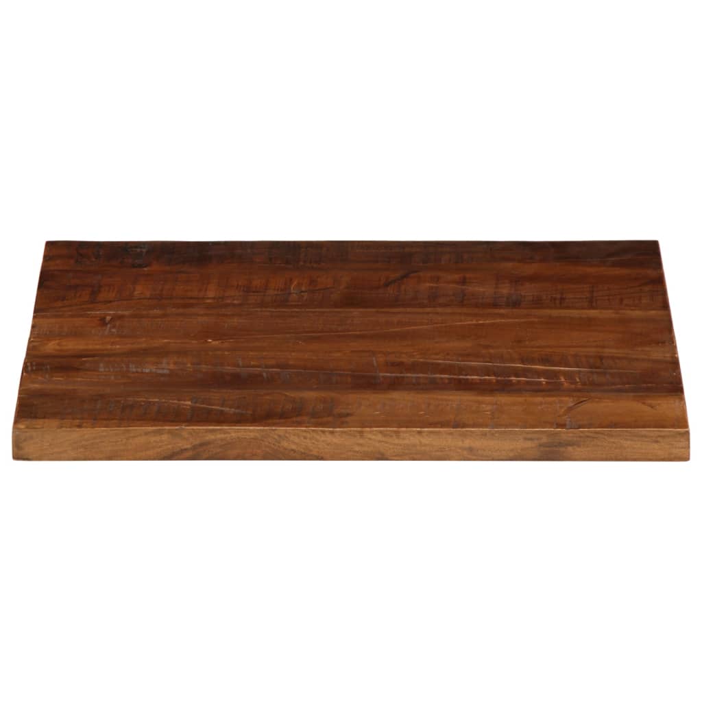vidaXL Tischplatte 60x50x3,8 cm Rechteckig Altholz Massiv