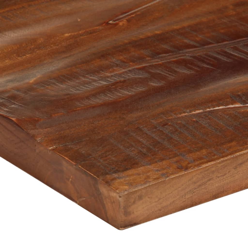 vidaXL Tischplatte 60x50x3,8 cm Rechteckig Altholz Massiv