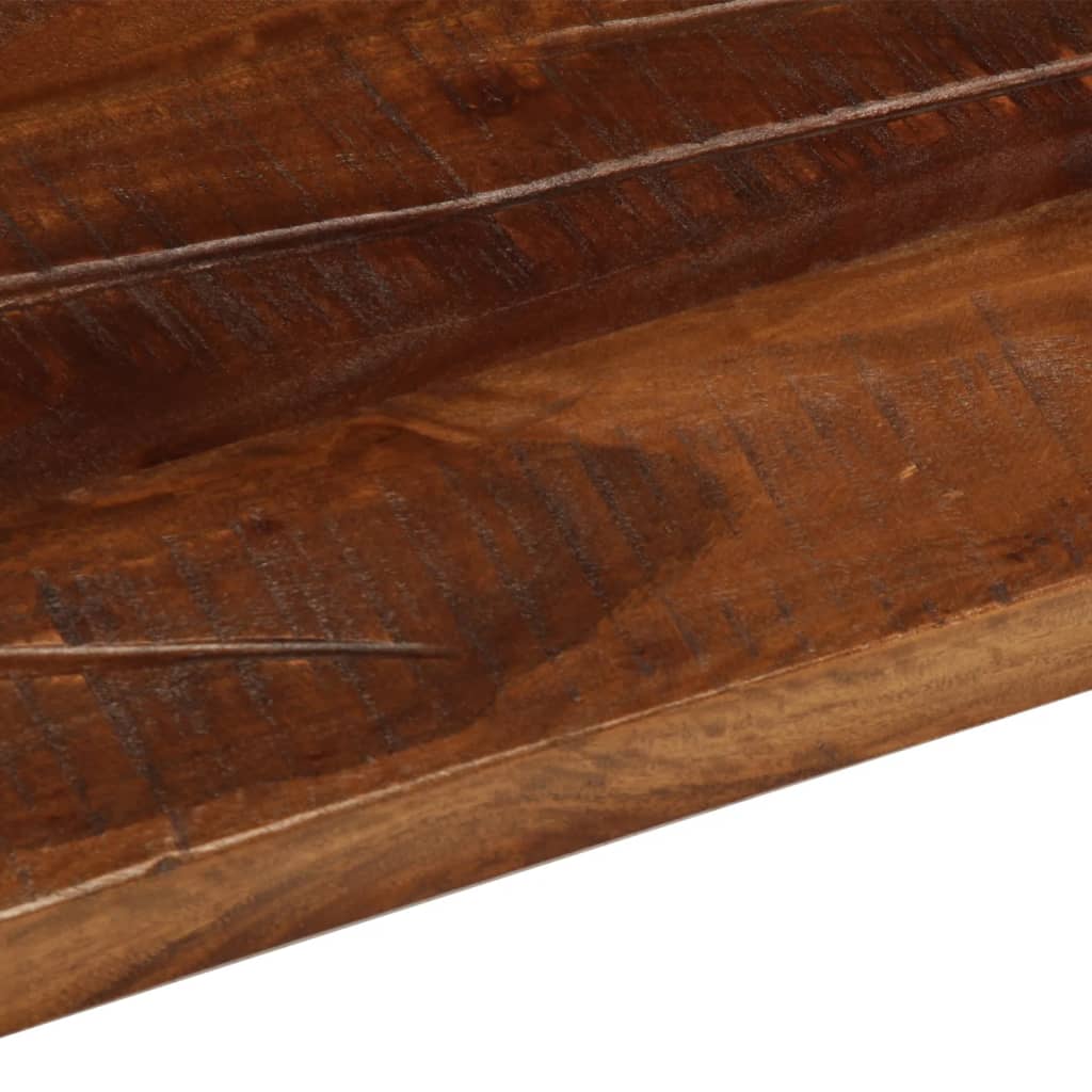 vidaXL Tischplatte 60x50x3,8 cm Rechteckig Altholz Massiv
