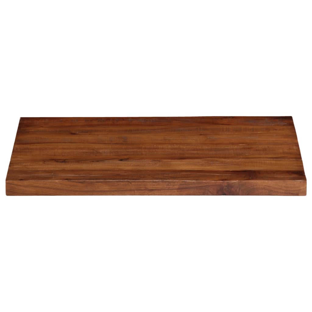 vidaXL Tischplatte 70x50x3,8 cm Rechteckig Altholz Massiv