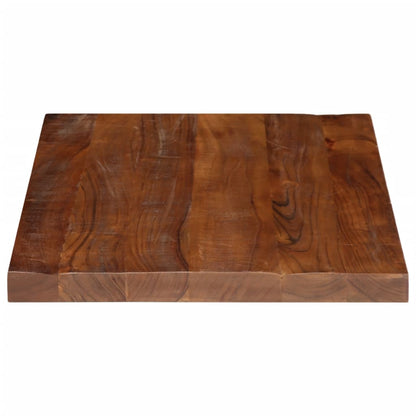 vidaXL Tischplatte 70x50x3,8 cm Rechteckig Altholz Massiv