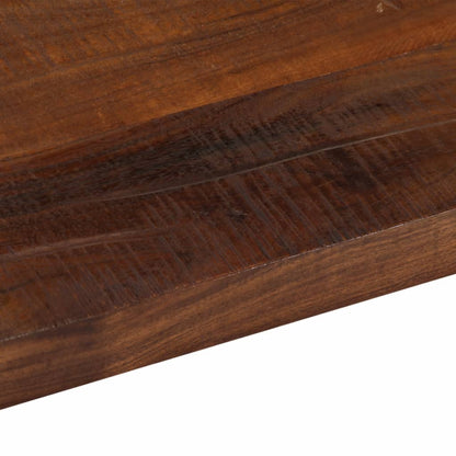 vidaXL Tischplatte 80x50x3,8 cm Rechteckig Altholz Massiv