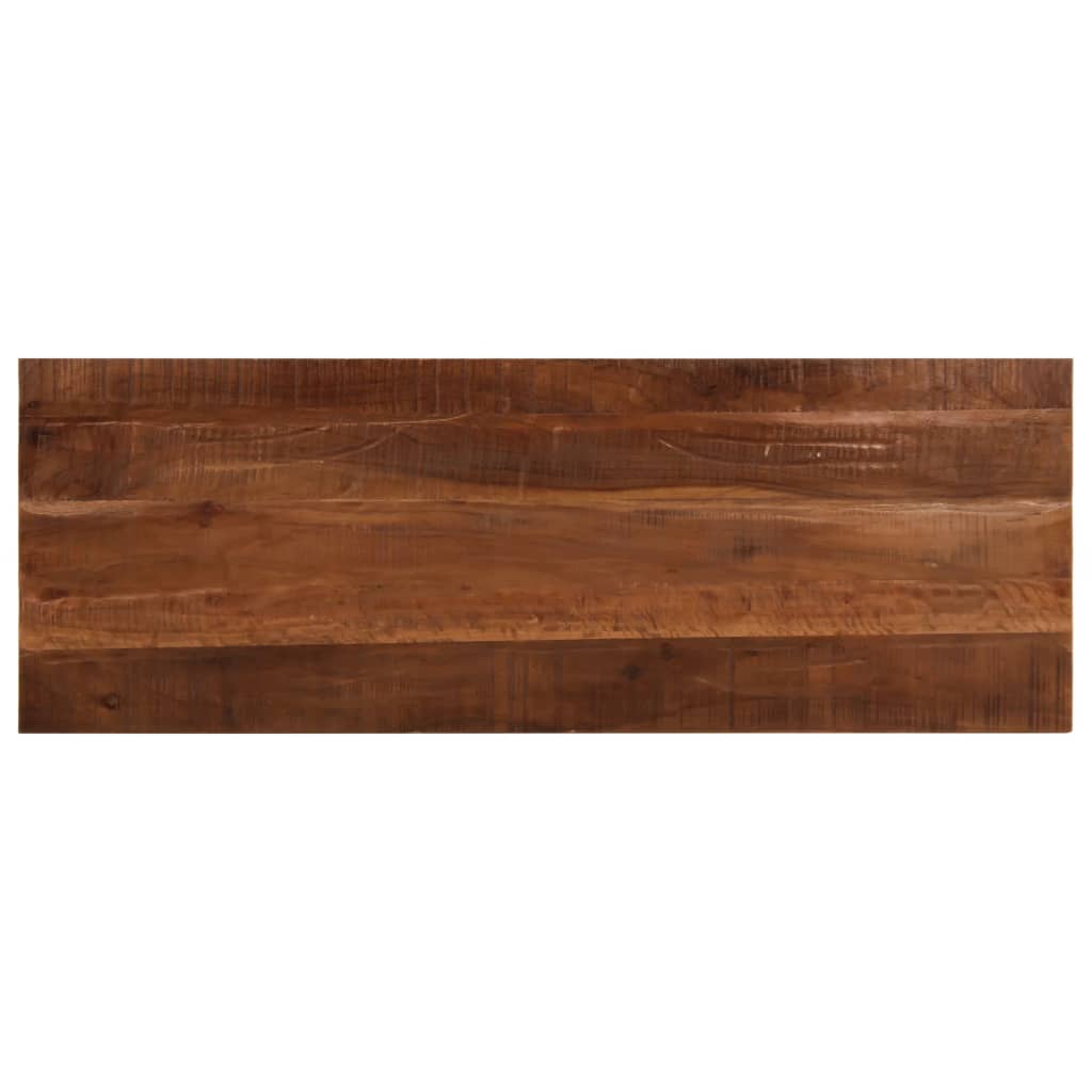 vidaXL Tischplatte 140x50x3,8 cm Rechteckig Altholz Massiv