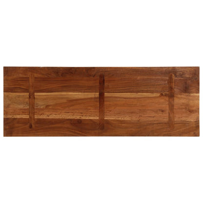 vidaXL Tischplatte 160x50x3,8 cm Rechteckig Altholz Massiv