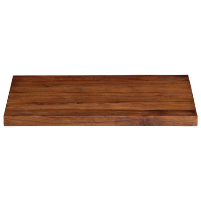 vidaXL Tischplatte 80x60x3,8 cm Rechteckig Altholz Massiv