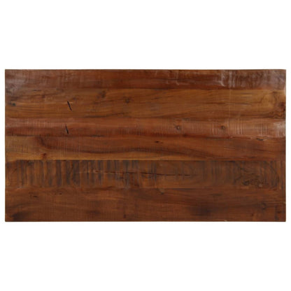 vidaXL Tischplatte 120x60x3,8 cm Rechteckig Altholz Massiv