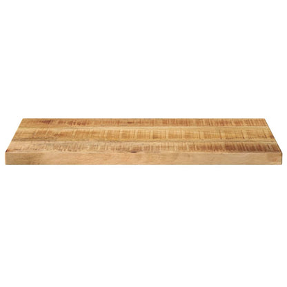 vidaXL Tischplatte 40x20x2,5 cm Rechteckig Raues Massivholz Mango