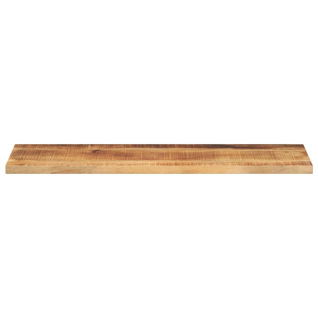 vidaXL Plateau de table 100x20x2,5 cm Rectangulaire Bois de manguier massif brut