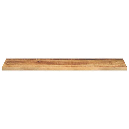 vidaXL Tischplatte 120x20x2,5 cm Rechteckig Raues Massivholz Mango