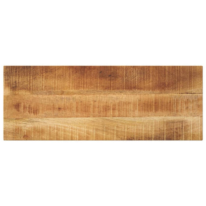 vidaXL Tischplatte 70x30x2,5 cm Rechteckig Raues Massivholz Mango