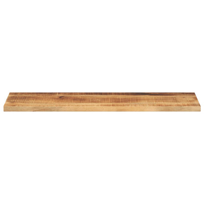 vidaXL Tischplatte 120x30x2,5 cm Rechteckig Raues Massivholz Mango