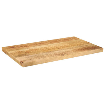 vidaXL Tischplatte 50x40x2,5 cm Rechteckig Raues Massivholz Mango