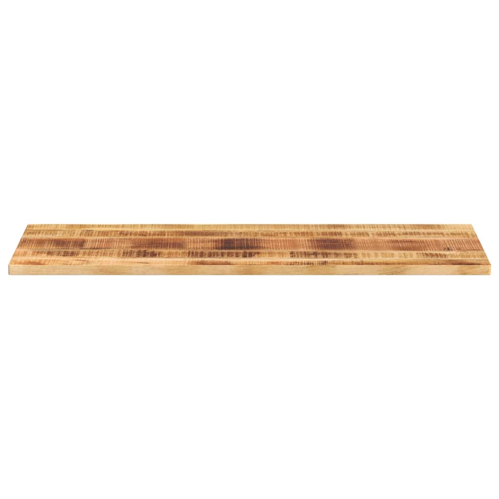 vidaXL Tischplatte 140x50x2,5 cm Rechteckig Raues Massivholz Mango