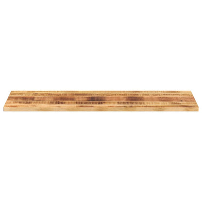 vidaXL Tischplatte 140x50x2,5 cm Rechteckig Raues Massivholz Mango