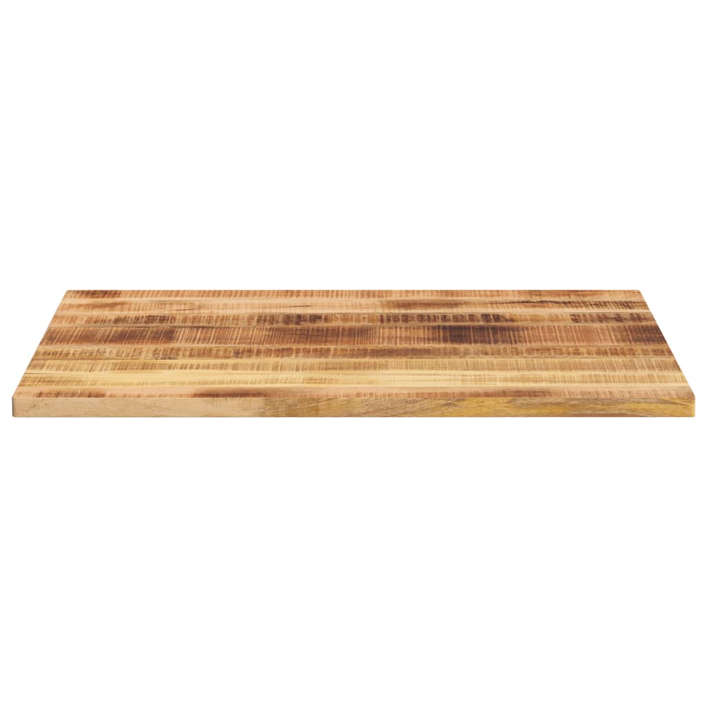 vidaXL Tischplatte 90x80x2,5 cm Rechteckig Raues Massivholz Mango