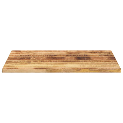 vidaXL Tischplatte 90x80x2,5 cm Rechteckig Raues Massivholz Mango
