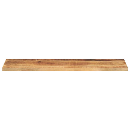 vidaXL Tischplatte 100x20x3,8 cm Rechteckig Raues Massivholz Mango