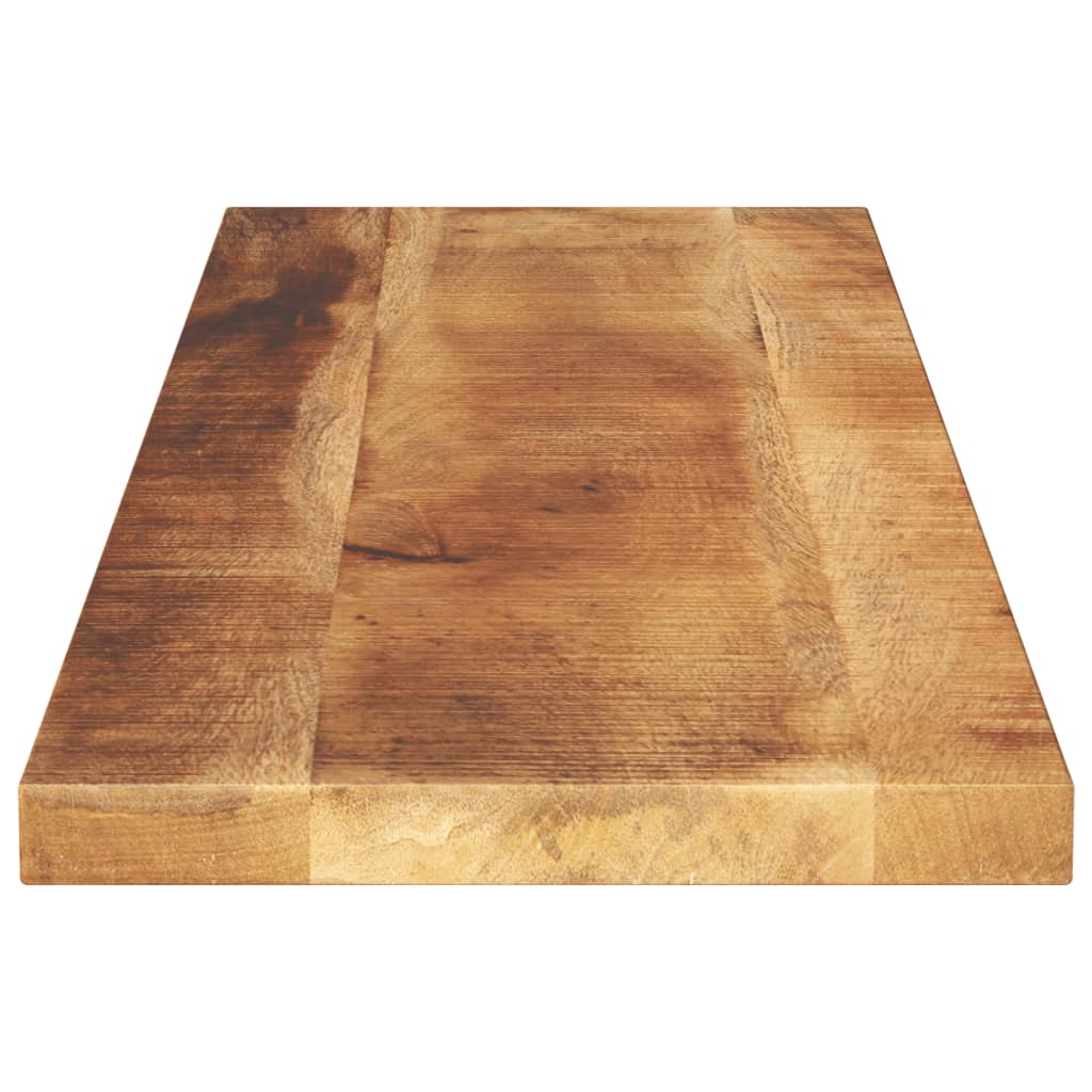 vidaXL Tischplatte 120x20x3,8 cm Rechteckig Raues Massivholz Mango