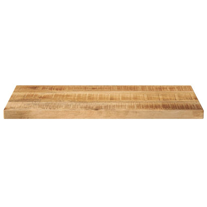 vidaXL Tischplatte 40x30x3,8 cm Rechteckig Raues Massivholz Mango