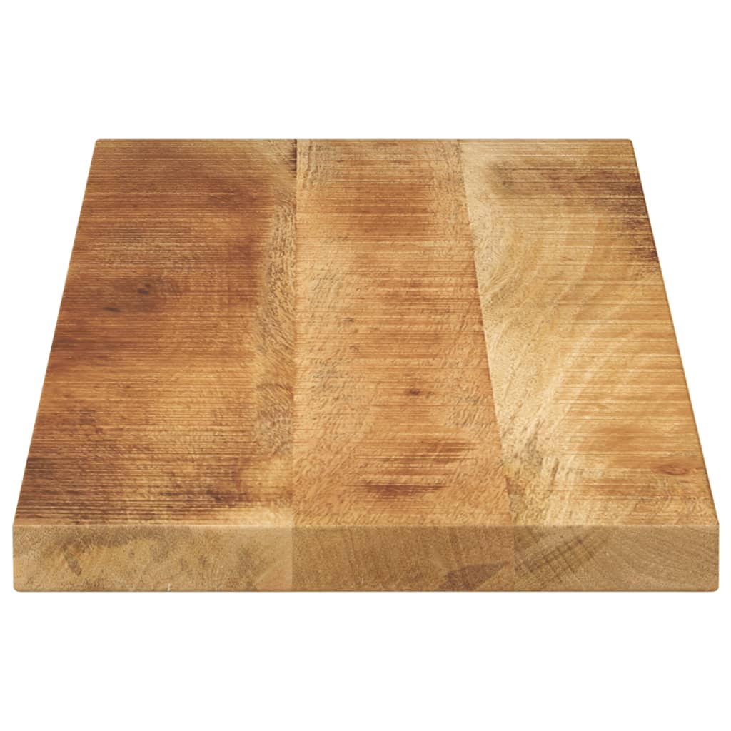 vidaXL Tischplatte 80x30x3,8 cm Rechteckig Raues Massivholz Mango